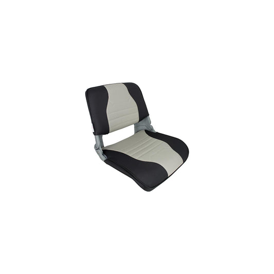 Springfield Skipper Seat With Cushions, Deluxe Charcoal/Gray/Gray Shell