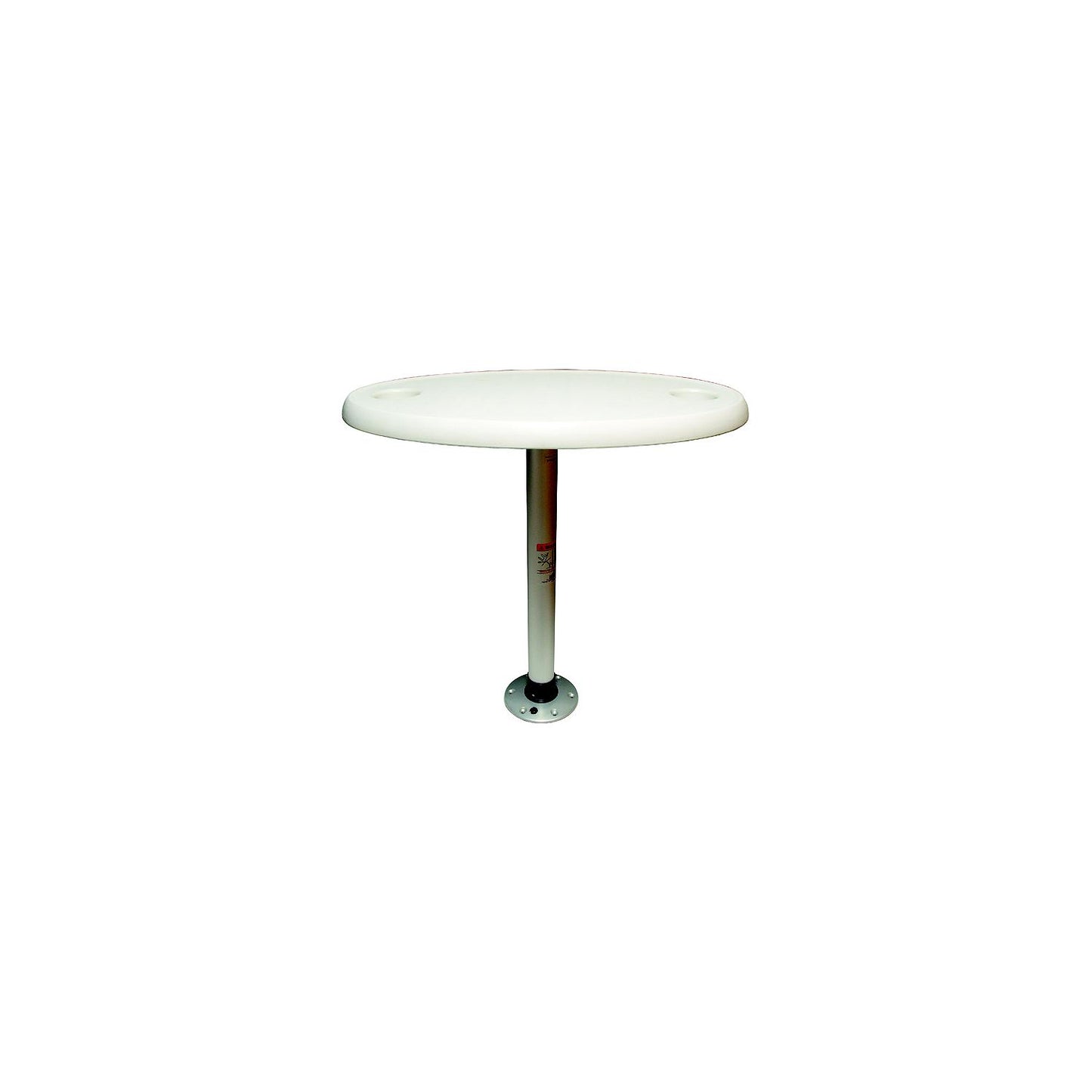 Springfield Thread-Lock 18" x 30" Oval Table Package W/O Umbrella Socket (Includes Pedestal Set and Table Top)