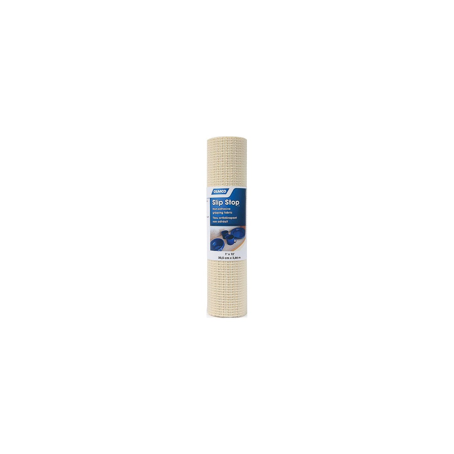 Camco 43277 Slip-Stop, Cream 1' x 12' Roll