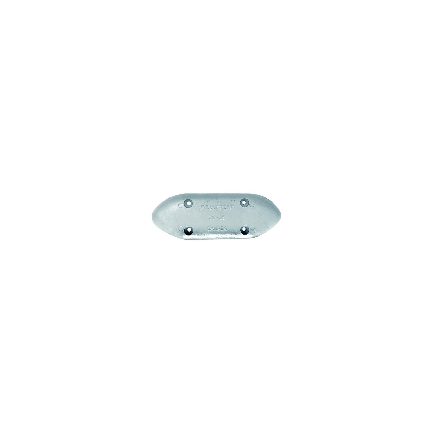 Martyr CMM25 Zinc Hull Anode .72" x 3.25" x 9.08"