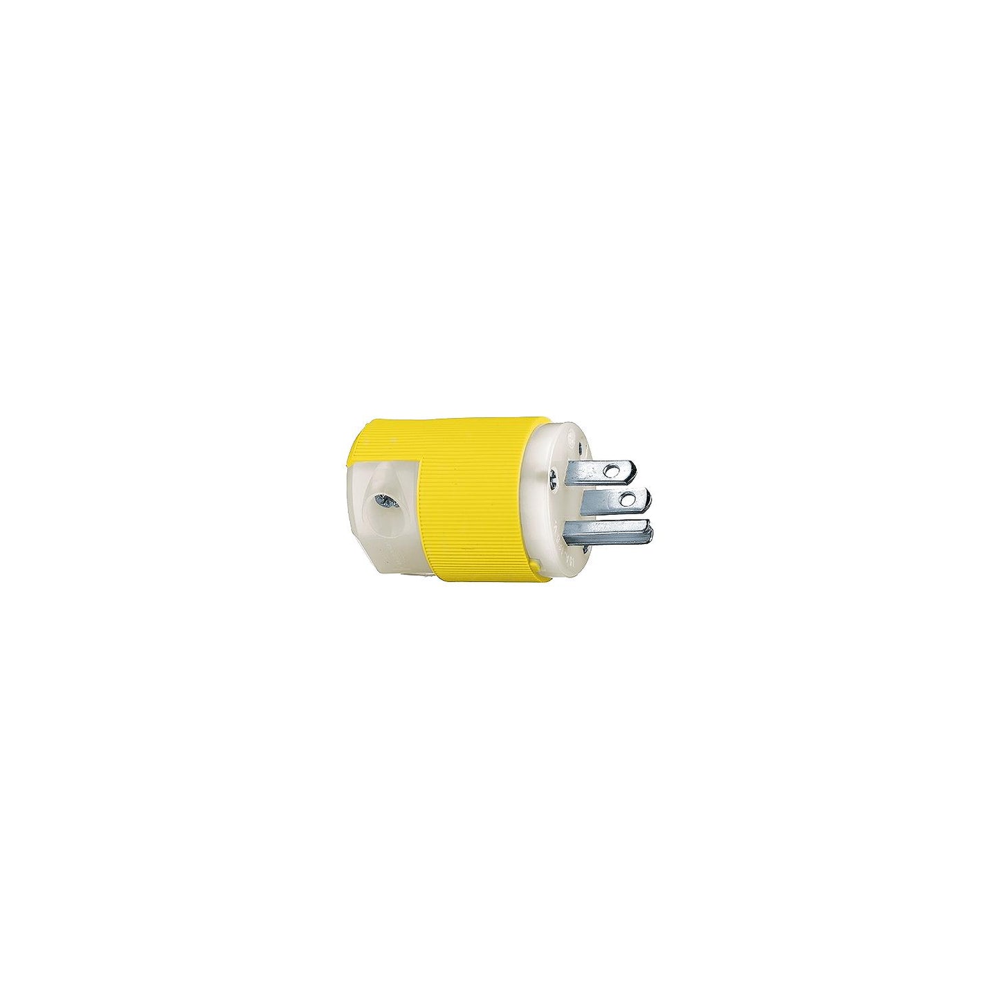 Hubbell HBL52CM66C Yellow 15A 125V Insulgrip Plug