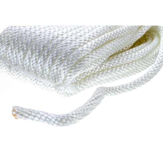 Seachoice Solid Braid Nylon Anchor Line
White, 3/8" x 50'