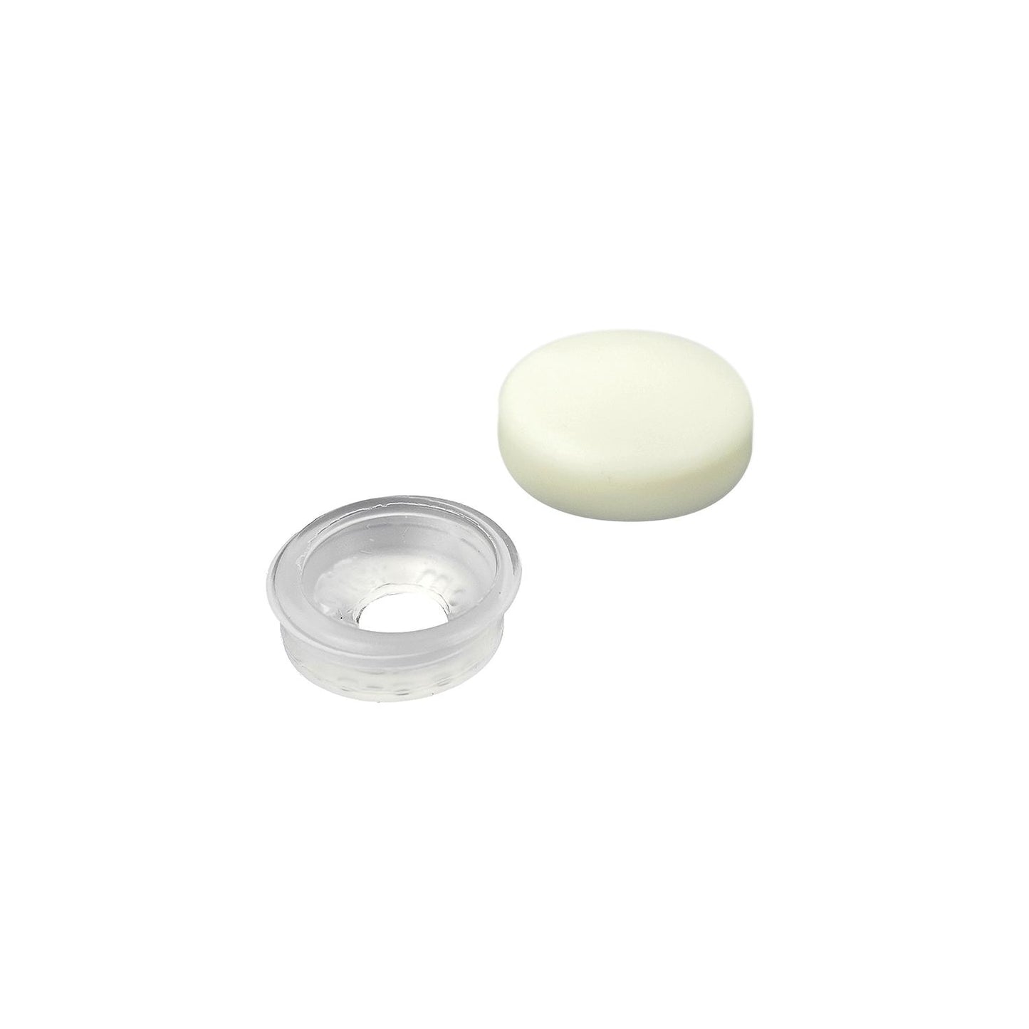 Seachoice Screw Caps, Cream, Fits #6 & #8