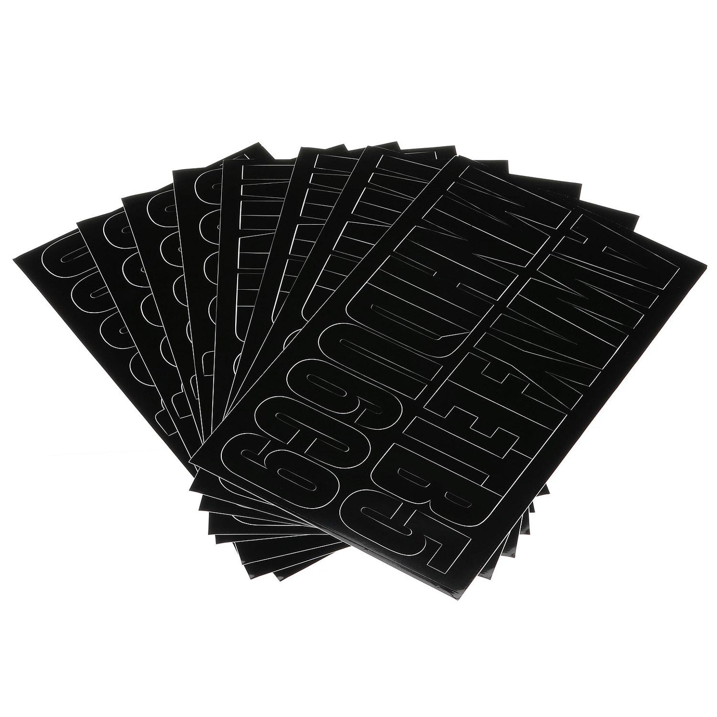 Seachoice 77111 3-1/4" 148 Piece Letter & Number Kit - Black