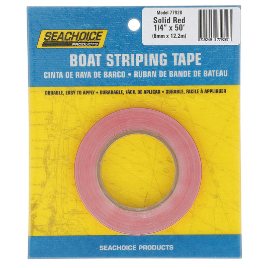 Seachoice 77928 Boat Striping Tape, Red
1/4" x 50'