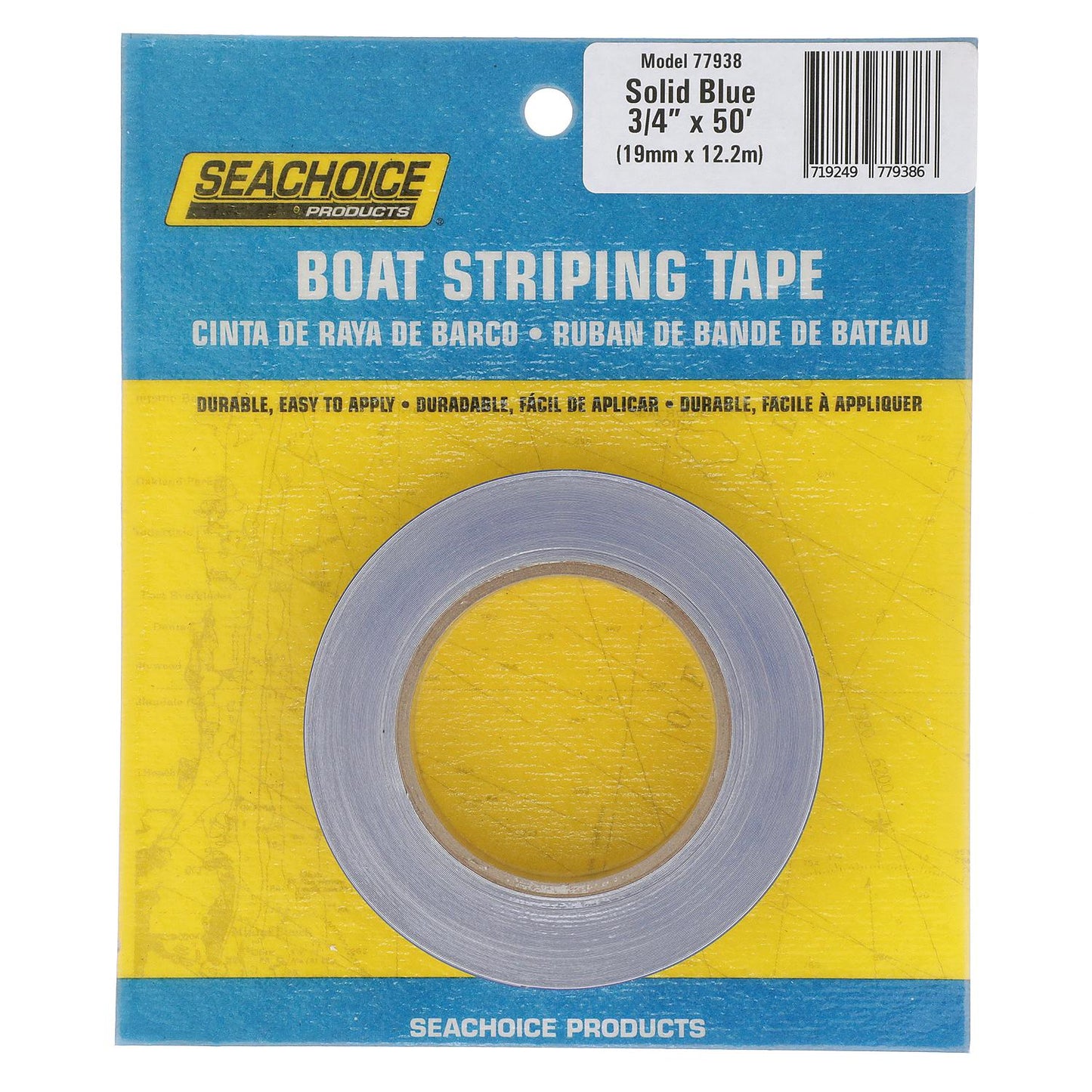 Seachoice 77938 Boat Striping Tape, Blue
3/4" x 50'