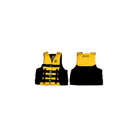 Seachoice 85127 Evoprene Multi-Sport Vest, Yellow/Black, XL