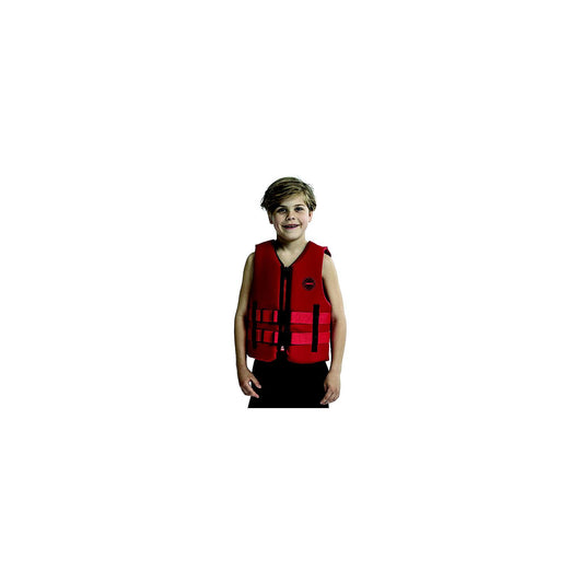 Jobe 247722031 Youth Neoprene Vest, Red