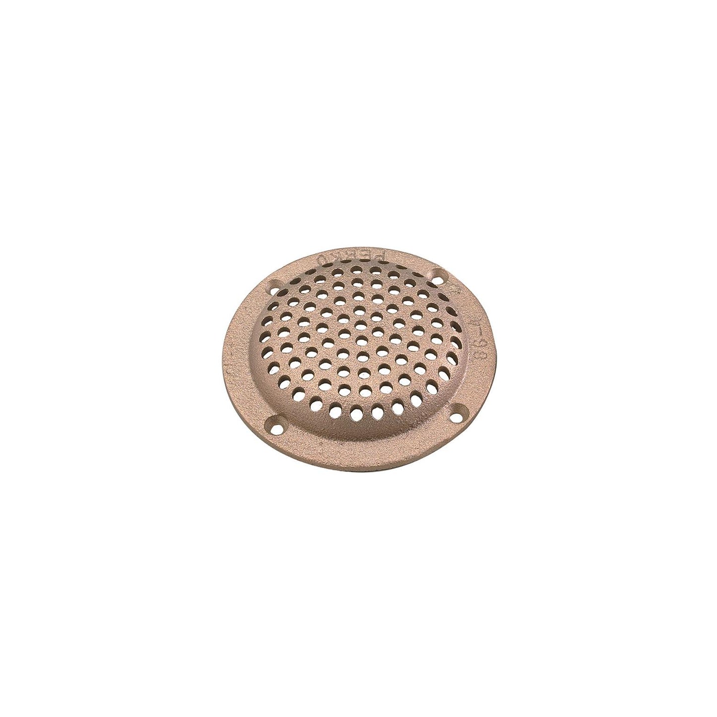 3-1/2" Round Bronze Strainer for 1" T-Hulls